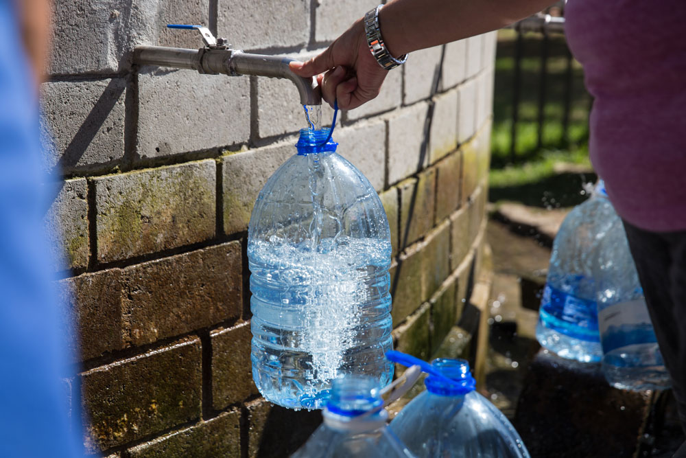 lack of drinking water